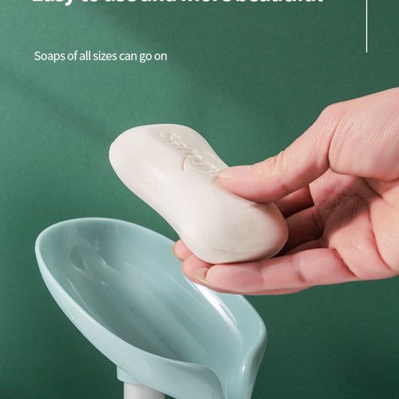 Lotus Leaf Soap Dish Holder - Picture 2 of 15